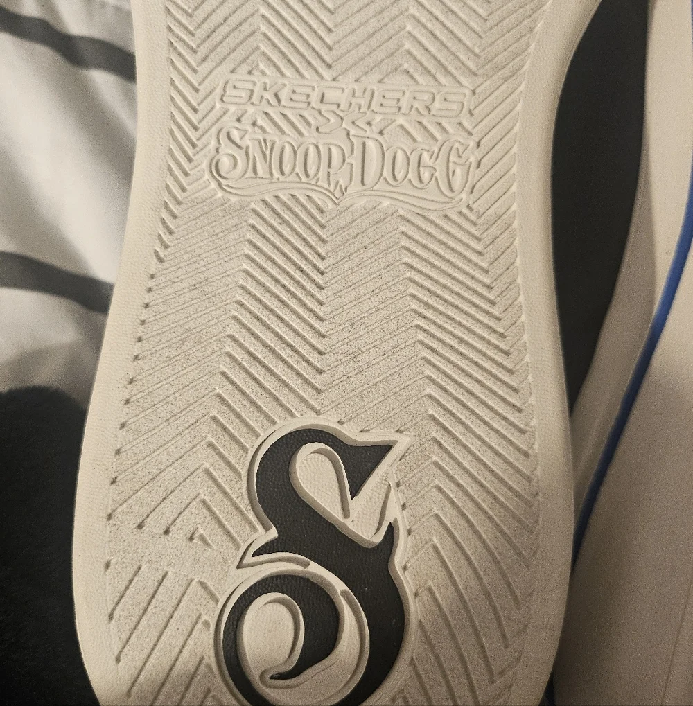 Skechers Snoop Dogg‎ Snoop One Mens Fashion Sneakers in Black White - 10.5 US
